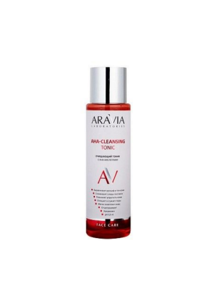 Очищающий тоник с AHA-кислотами Aravia AHA-Cleansing Tonic, 250 мл
